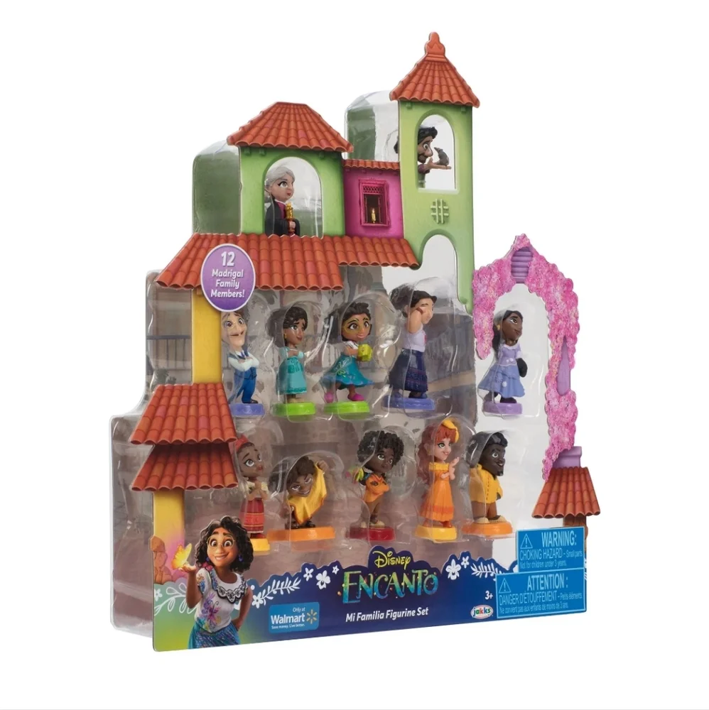 NEW- Disney Encanto Mi Familia 12 Figure Set Madrigal Family Members - Picture 4 of 6